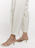 Basic Linen-Blend Pants