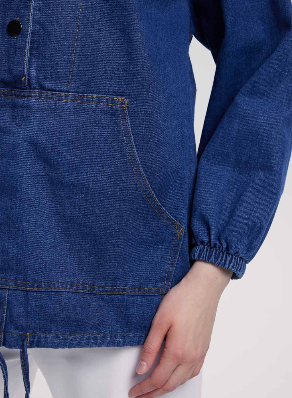 Change One Denim Hoodie