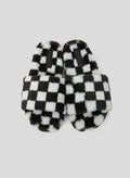 Classic Checkerboard Pattern Slippers
