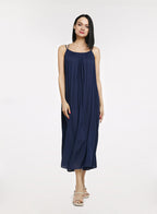 A-line Pleated Light Dress