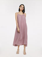 A-line Pleated Light Dress