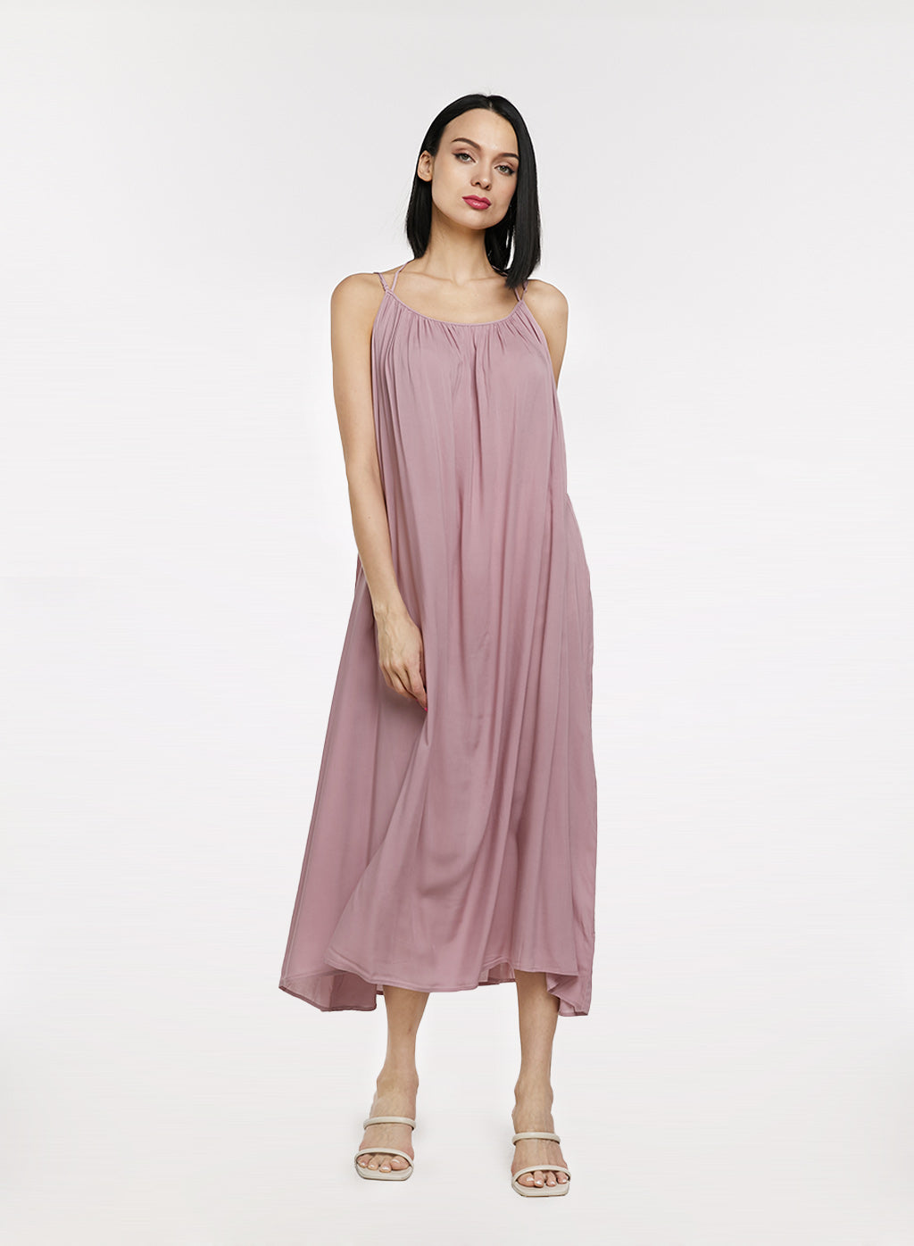 A-line Pleated Light Dress