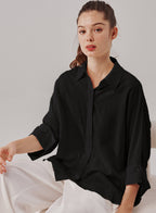 Classic Short-sleeved Button Shirt