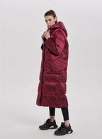 Loose Fit Reflective Down Jacket