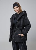 Hourglass Warm Duck Down Puffer