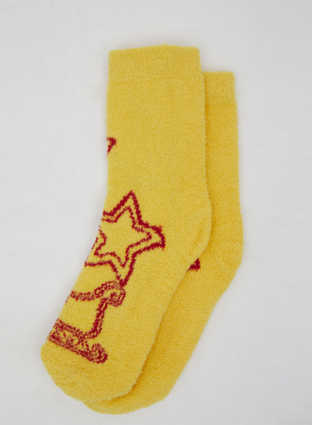 Christmas Print Fleece Socks