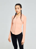 Curve Zip-up Luxe Jacket