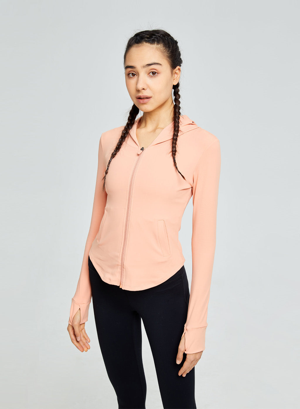 Curve Zip-up Luxe Jacket