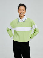 Andie Fake Two-piece Sweatshirt