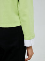 Andie Fake Two-piece Sweatshirt