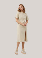 Austin Side Slit T-shirt Dress