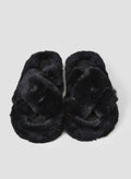 Cross Fluffy Slippers
