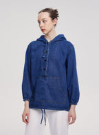 Change One Denim Hoodie