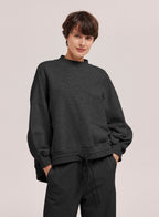 Cloud Sleeve Loose Sweatshirt