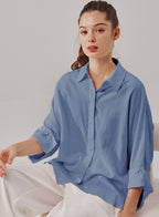 Classic Short-sleeved Button Shirt