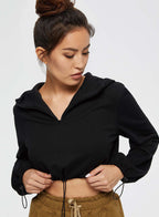 90s Inspired Crop Sweatshirt