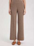 Amiable Rib-Knit Cashmere Pants