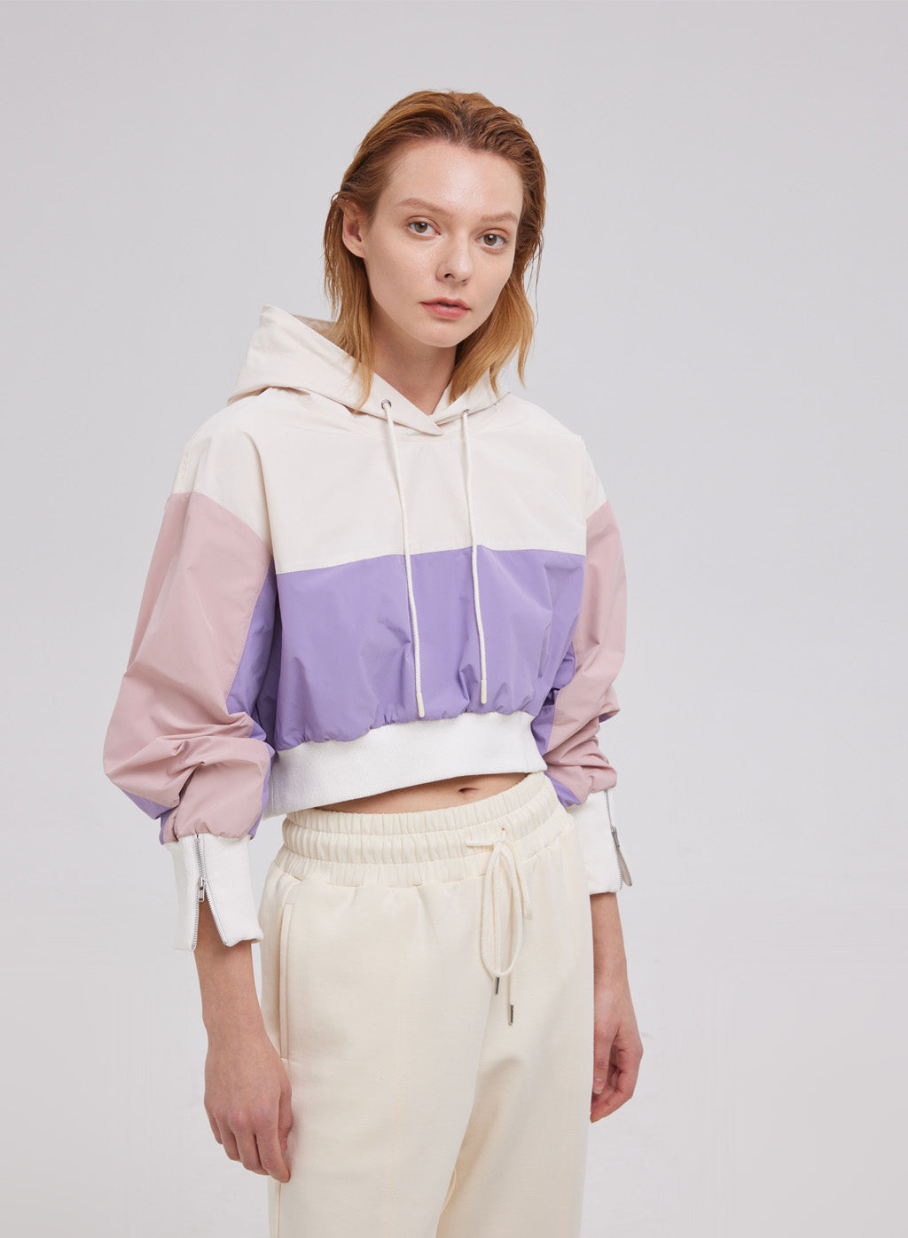 Arella Cropped Hoodie