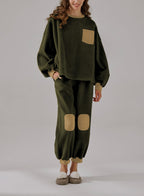 Baby Bear Fleece Colorblock Set