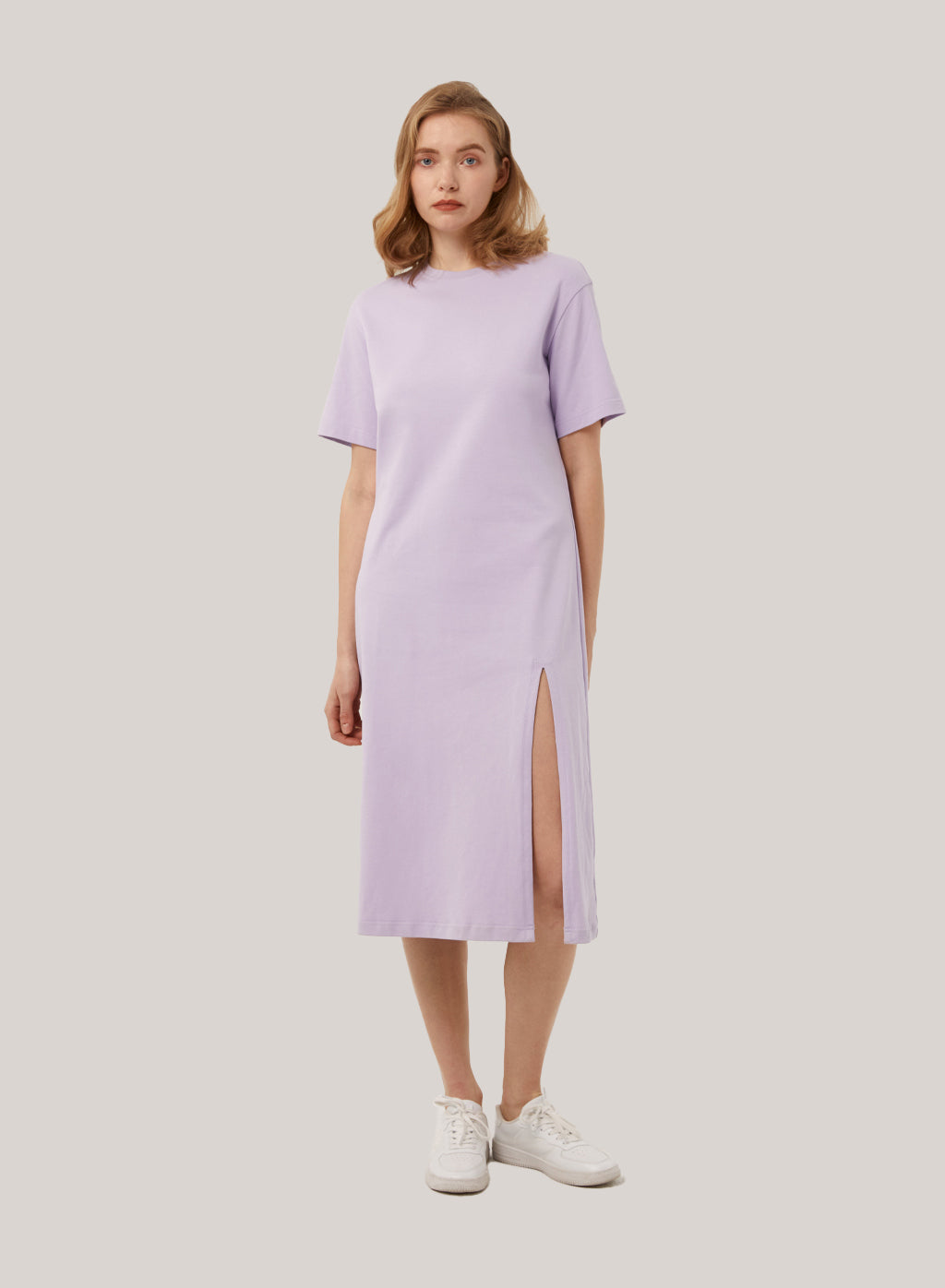 Austin Side Slit T-shirt Dress