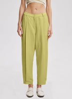 Basic Linen-Blend Pants