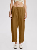 Basic Linen-Blend Pants