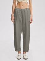 Basic Linen-Blend Pants