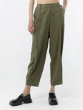 Basic Linen-Blend Pants