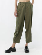Basic Linen-Blend Pants