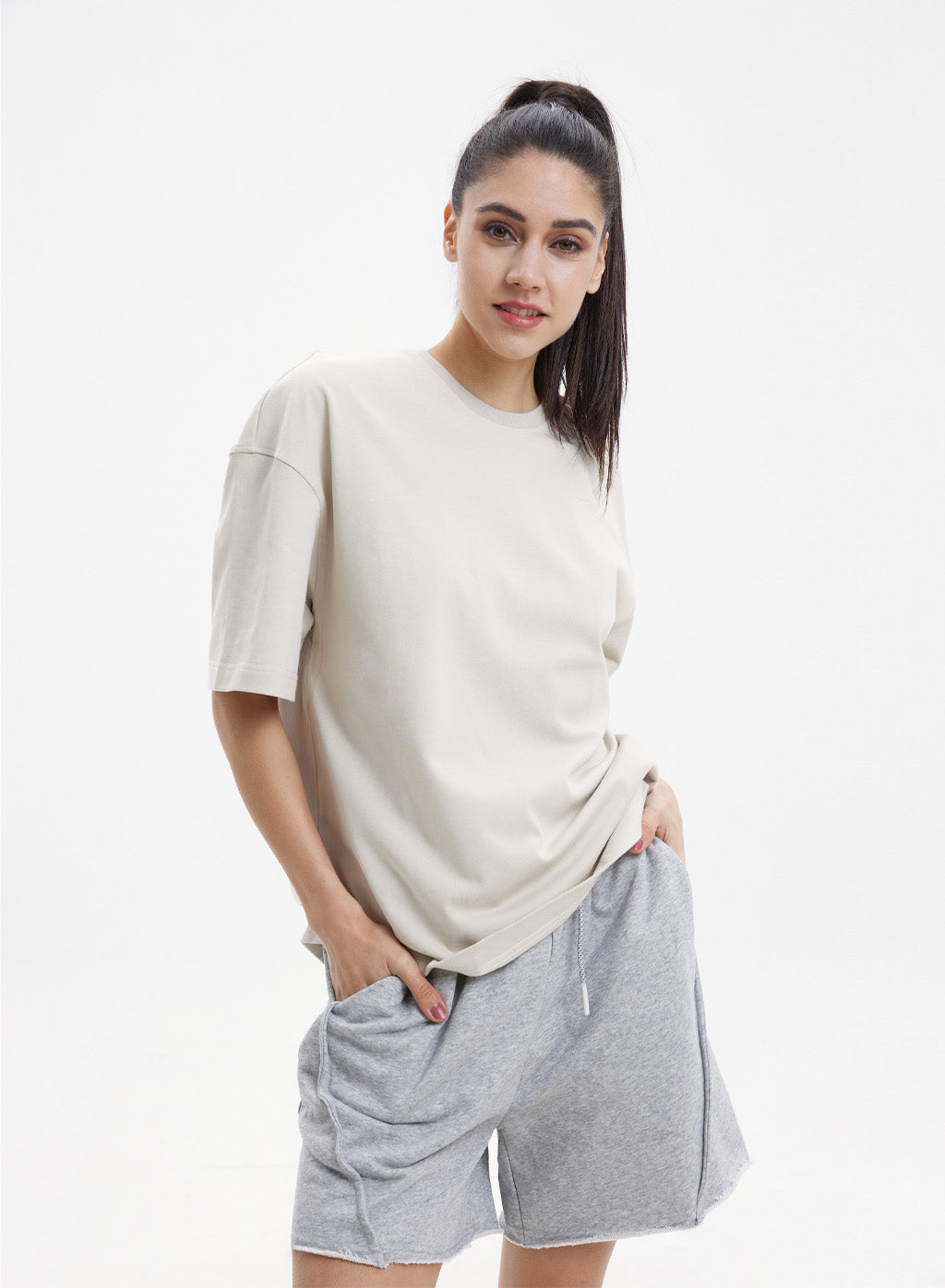 Boyfriend Crewneck T-shirt