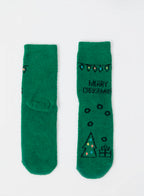 Christmas Fleece Crew Socks