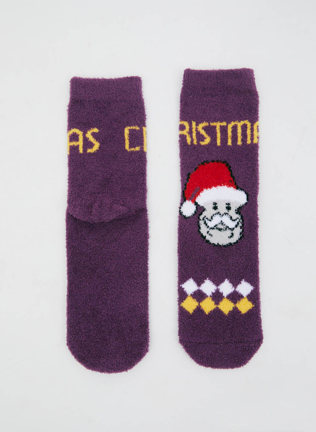 Christmas Fleece Crew Socks