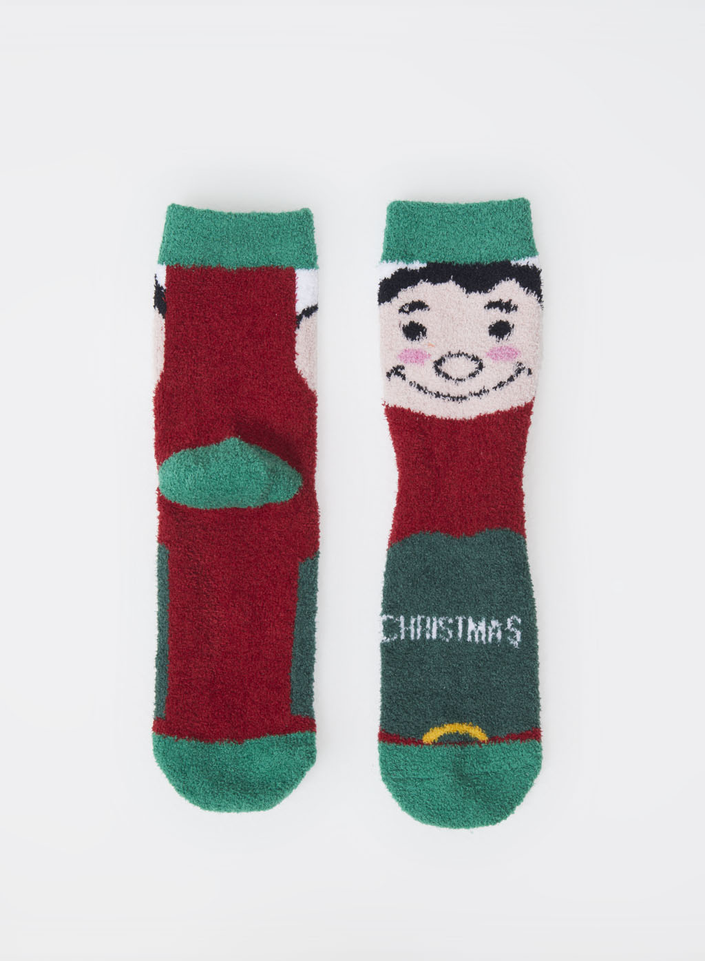 Christmas Patterned Crew Socks