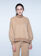 Cloud Sleeve Loose Sweatshirt