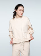 Cloud Sleeve Loose Sweatshirt