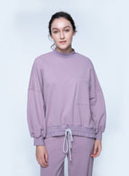 Cloud Sleeve Loose Sweatshirt