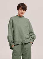 Cloud Sleeve Loose Sweatshirt