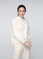 Cloud Sleeve Loose Sweatshirt