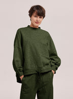 Cloud Sleeve Loose Sweatshirt