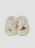 Cross Fluffy Slippers