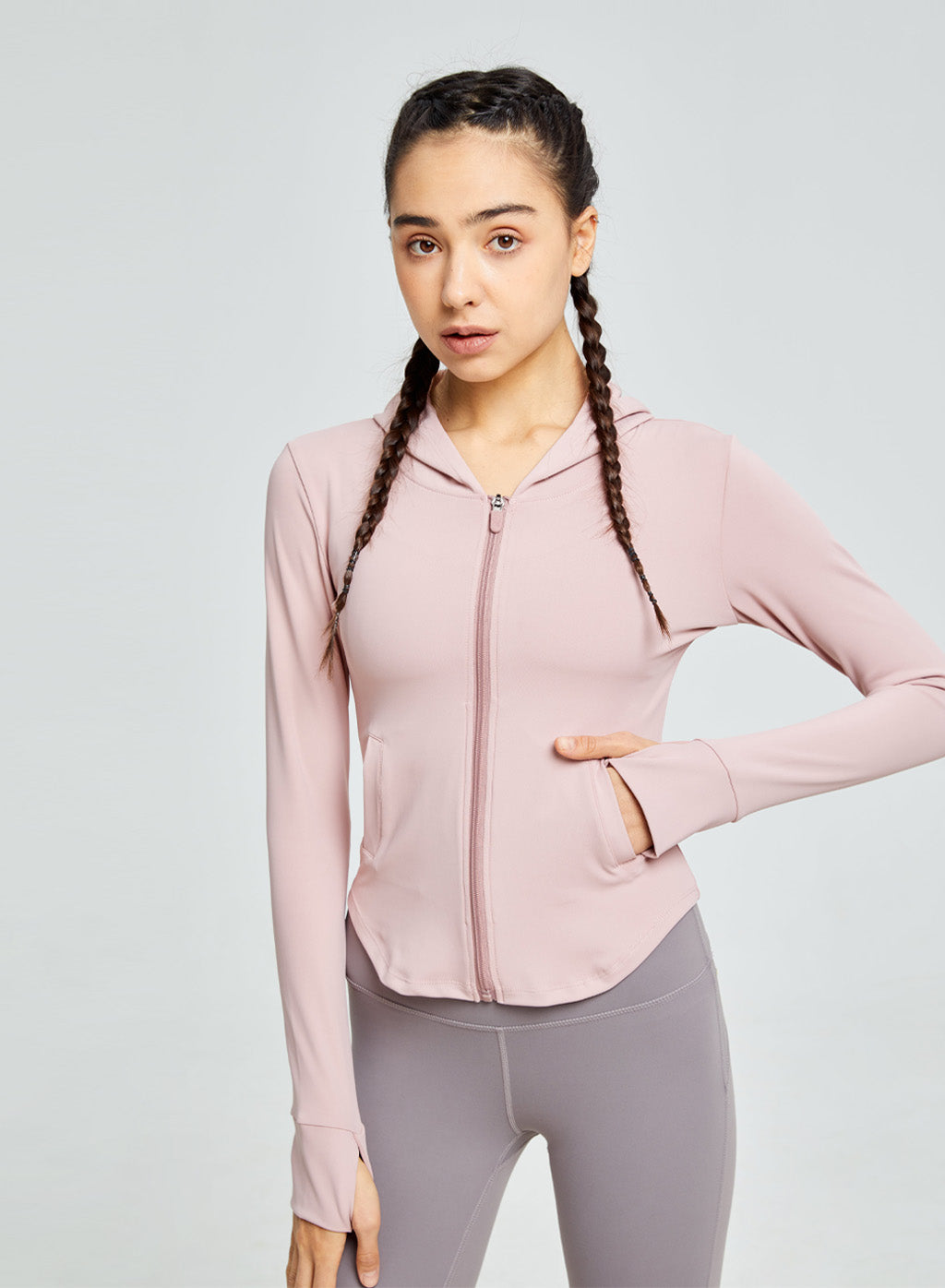 Curve Zip-up Luxe Jacket