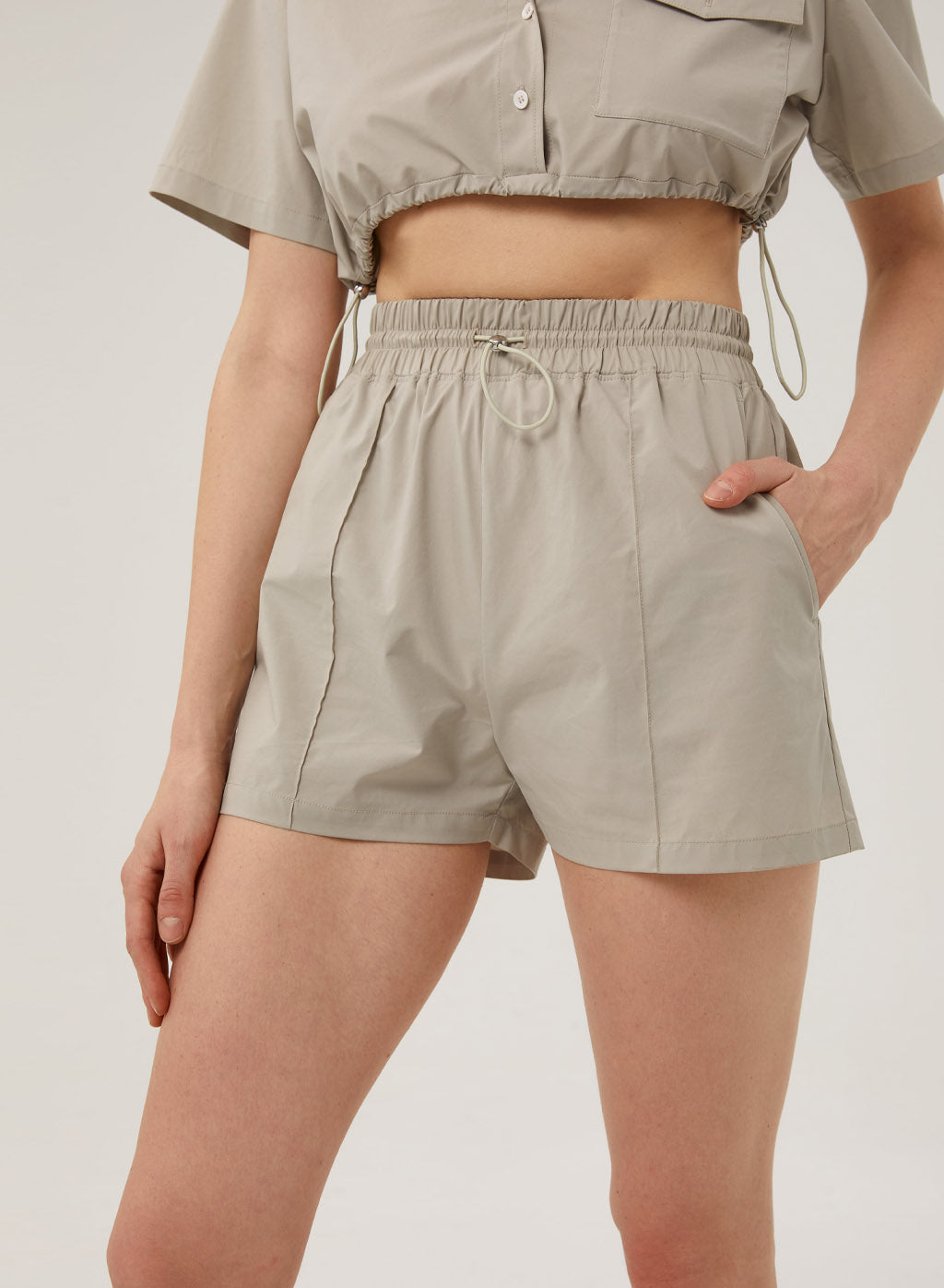 Naomi Woven Track Shorts