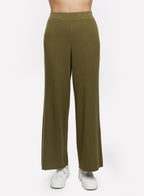 Amiable Rib-Knit Cashmere Pants