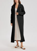 Downy Long Yak-Wool Coat