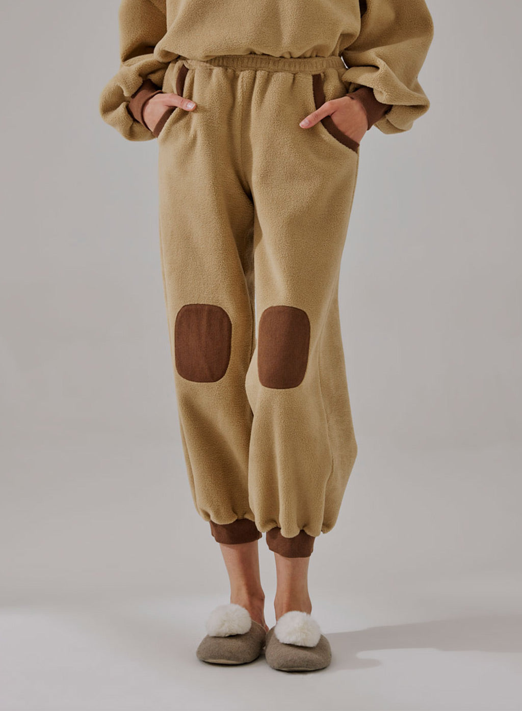 Baby Bear Fleece Colorblock Sweatpants