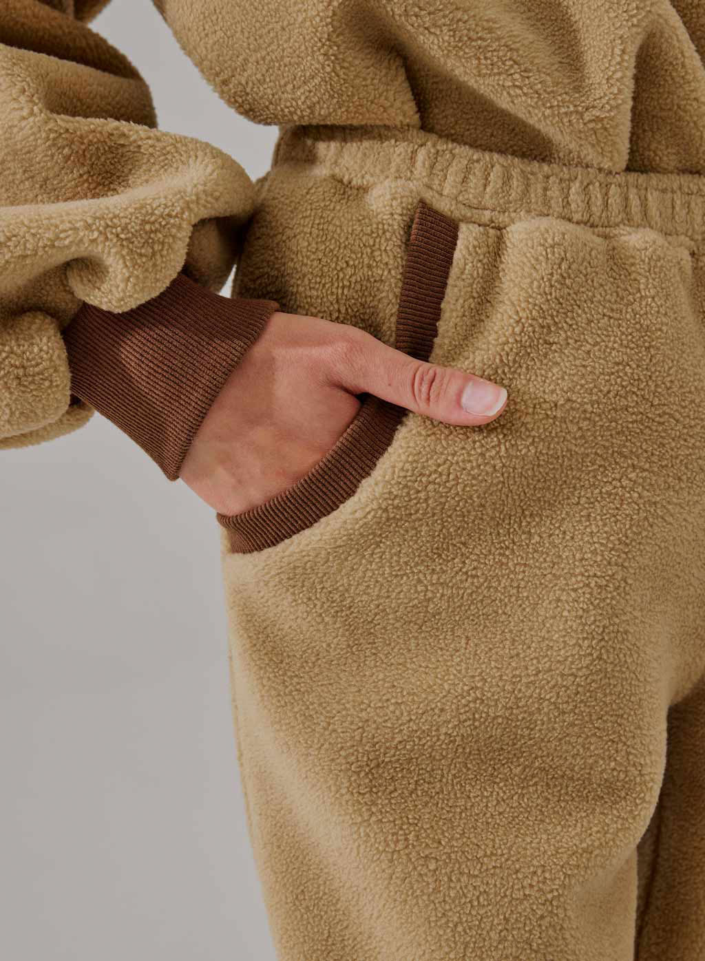 Baby Bear Fleece Colorblock Sweatpants