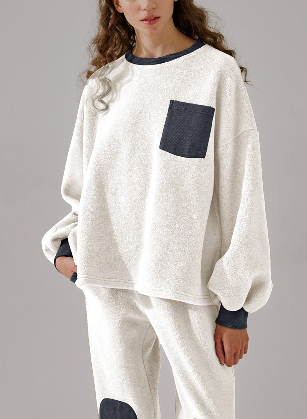 Baby Bear Fleece Colorblock Sweatshirt
