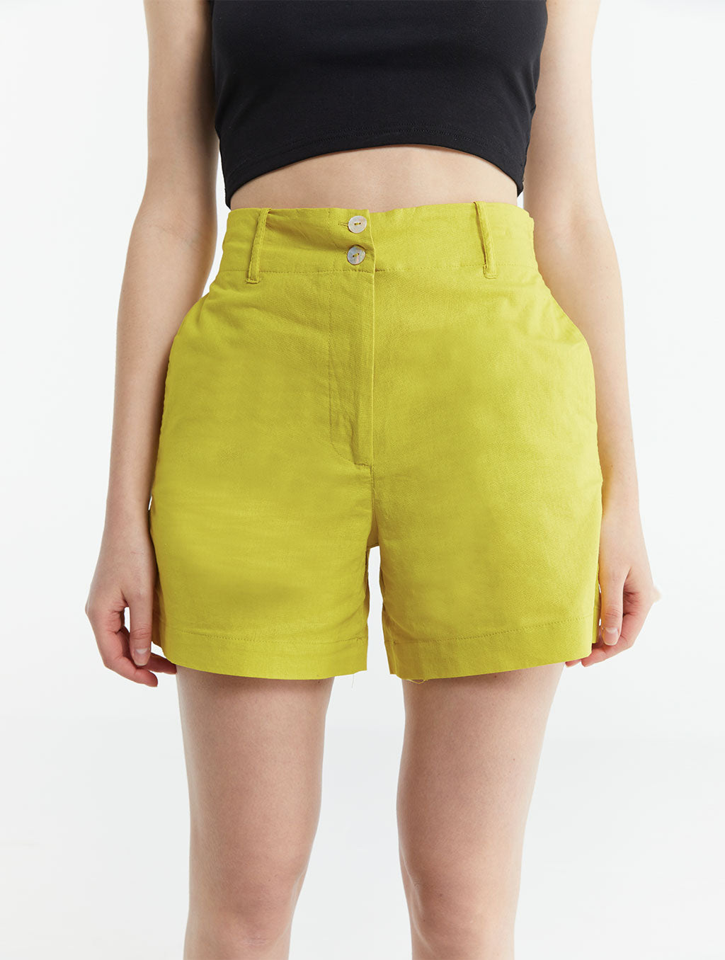 A-line High Waist Shorts