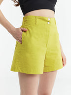 A-line High Waist Shorts