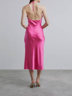 Alice′S Dream Satin Halterneck Dress